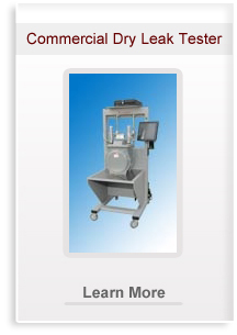commercial dry leak tester